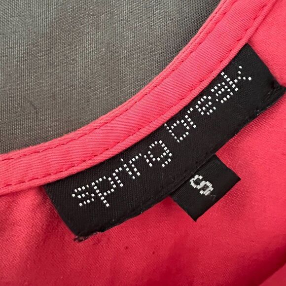 Barbiecore Pink Mini Dress (S) - Picture 7 of 8